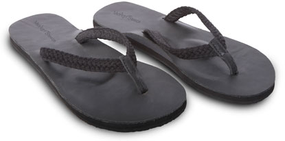 Midnight Breeze orthotic flip flop